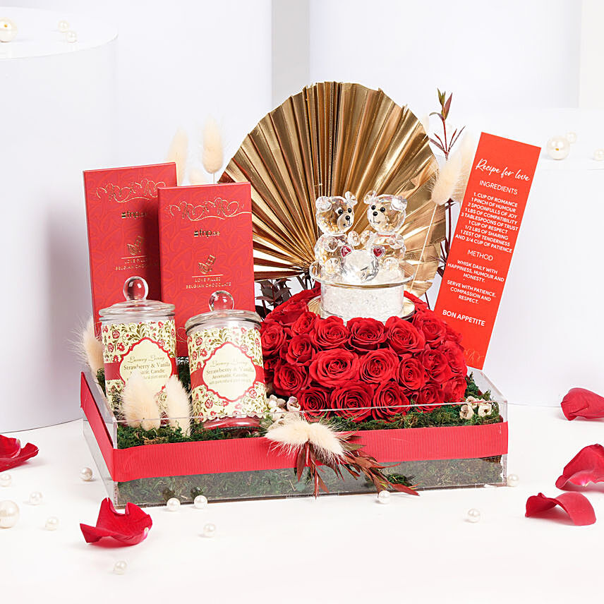 Flame of Love Hamper: Valentine Gift Hampers