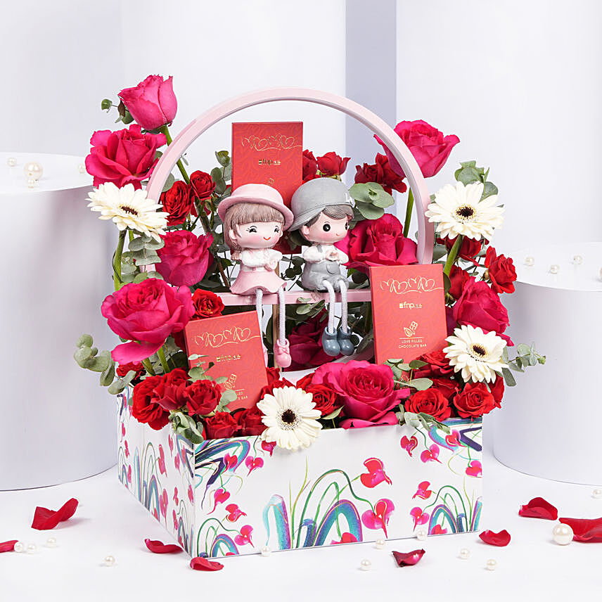 Forever with You is a Good Idea: Valentines Day Flowers & Chocolates