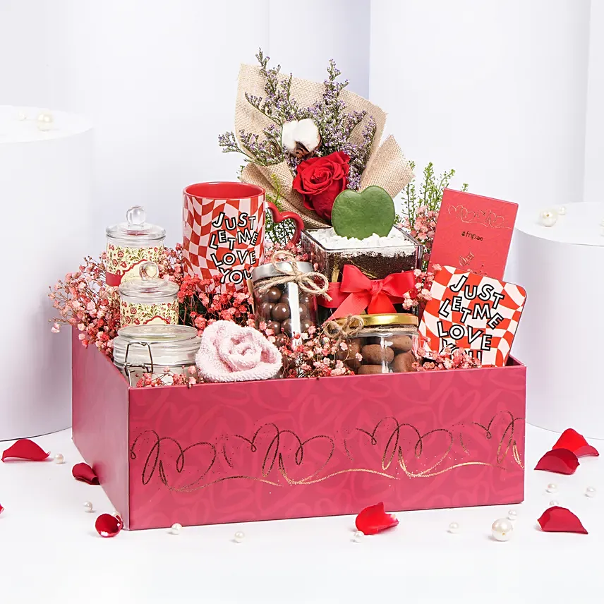 Let Me Love You Pamper Hamper: Valentine Gifts Dubai