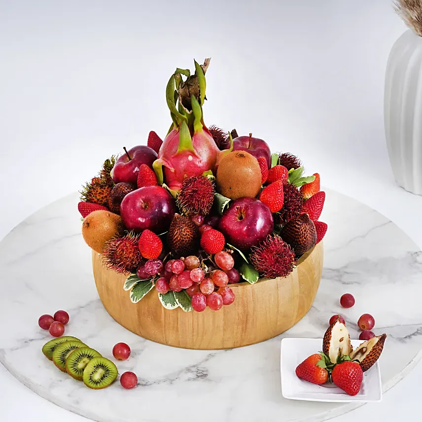 Exotic Fruit Delights: Fruits Arrangement