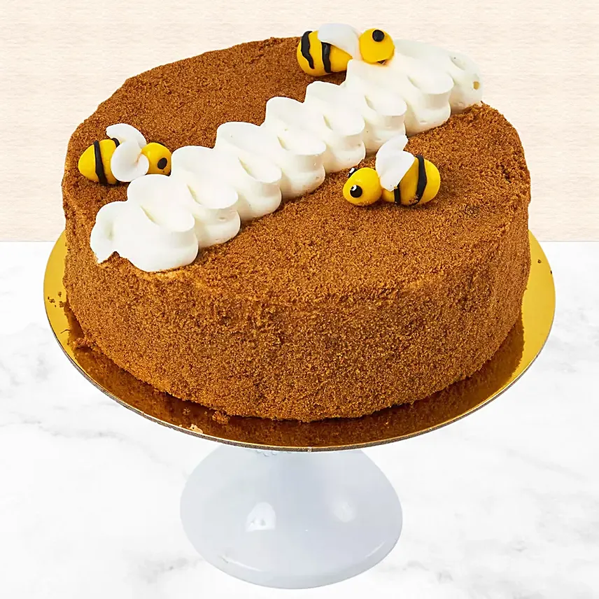 4 قطع من كيك العسل اللذيذ: Honey Cakes