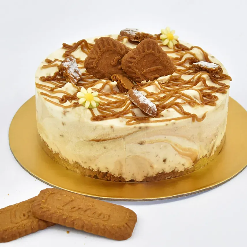 Flavourful Lotus Cheesecake: 