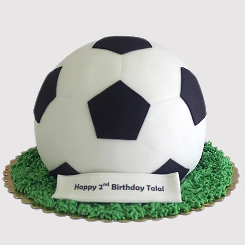 Football Shaped Cake: Football Cake