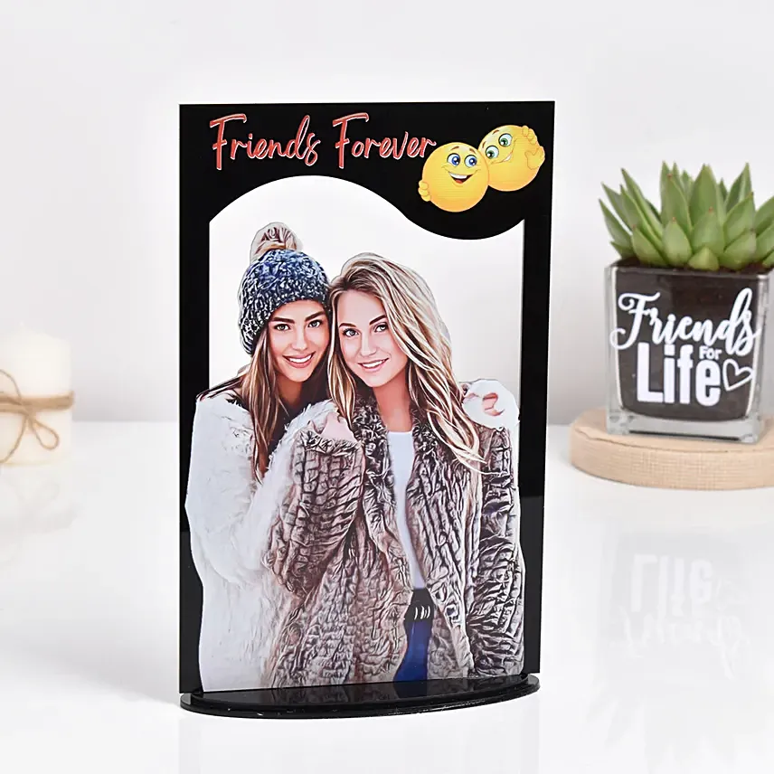 Friends Forever Personalised Frame: Personalised Photo Frames