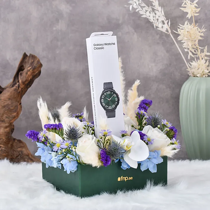 Galaxy Watch 6 with Flowers: 