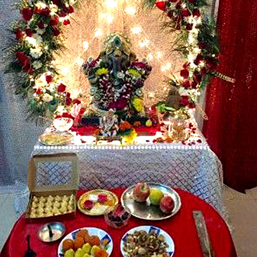 Ganesh Chaturthi Decor: 