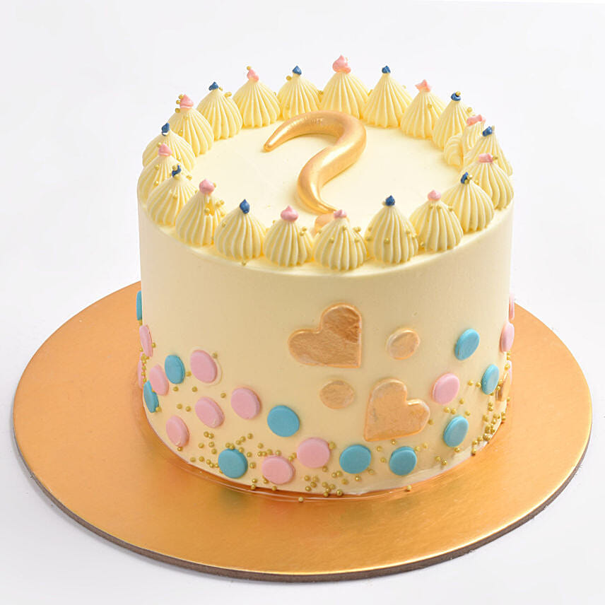 كيكة تحديد نوع الجنين واححد كيلو بالفانيلا: Vanilla Cakes