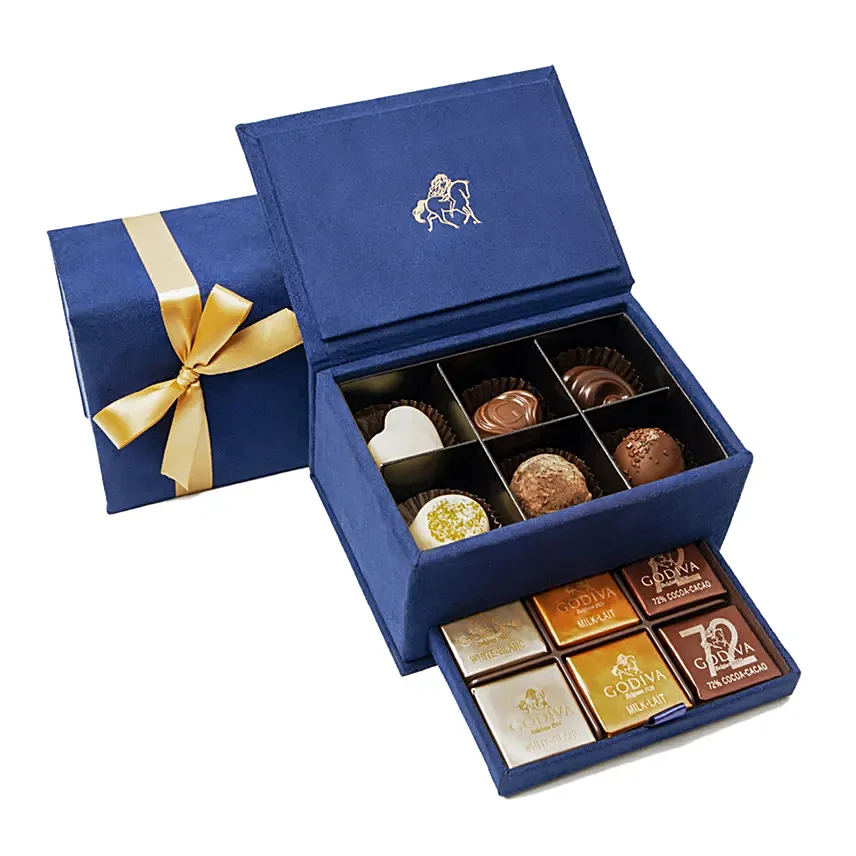 Godiva Chocolates Royal Gift Box Blue:  Chocolates in Umm Al Quwain