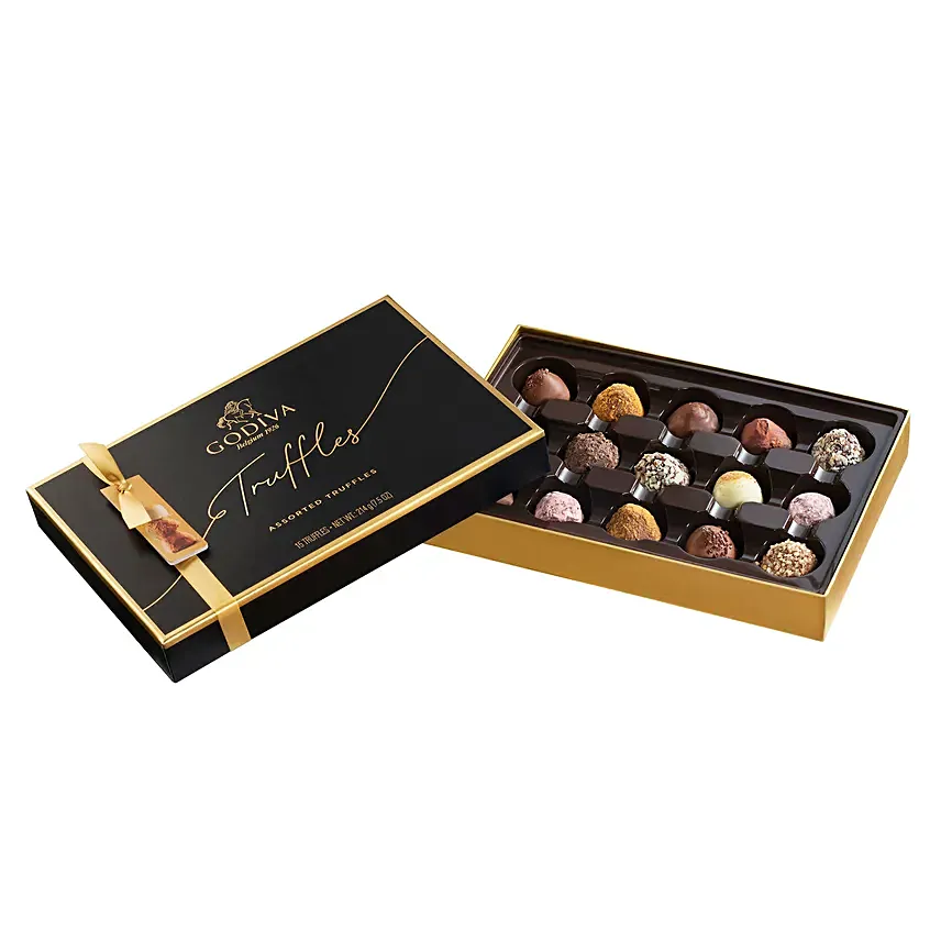 Godiva Chocolate Truffles Box: Godiva Chocolates