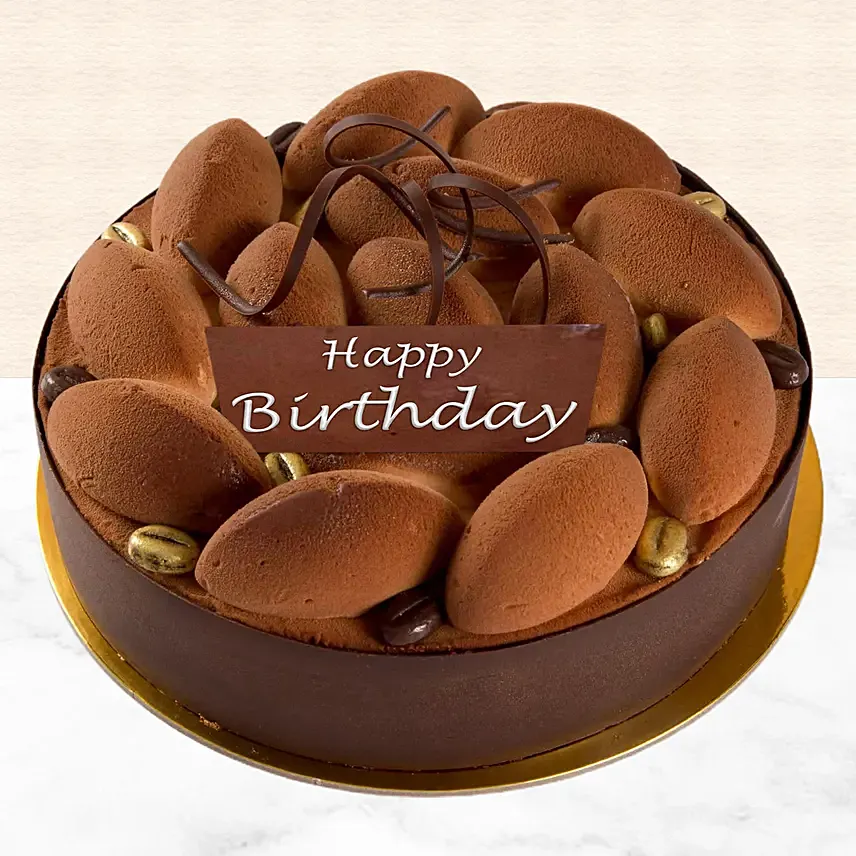 Half Kg Tiramisu Cake For Birthday: Birthday Cakes Delivery in Dubai