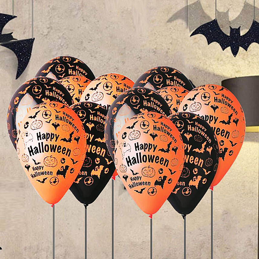 Happy Halloween Latex Balloons: Halloween Gifts