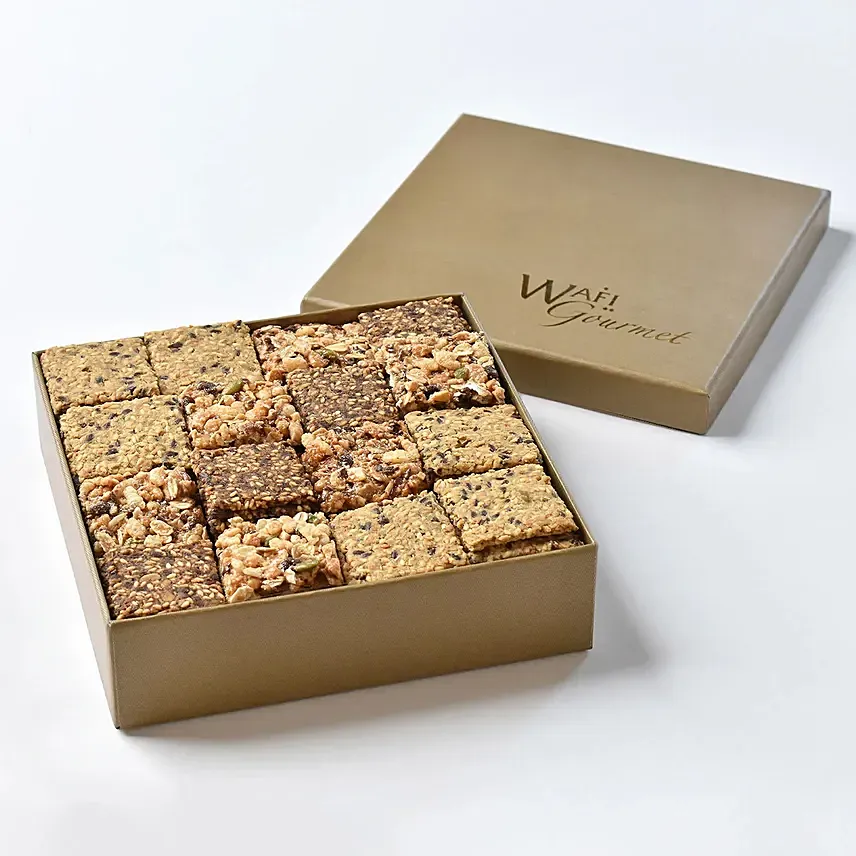 Healthy Granola Crackers By Wafi: Wafi Gourmet Sweets 