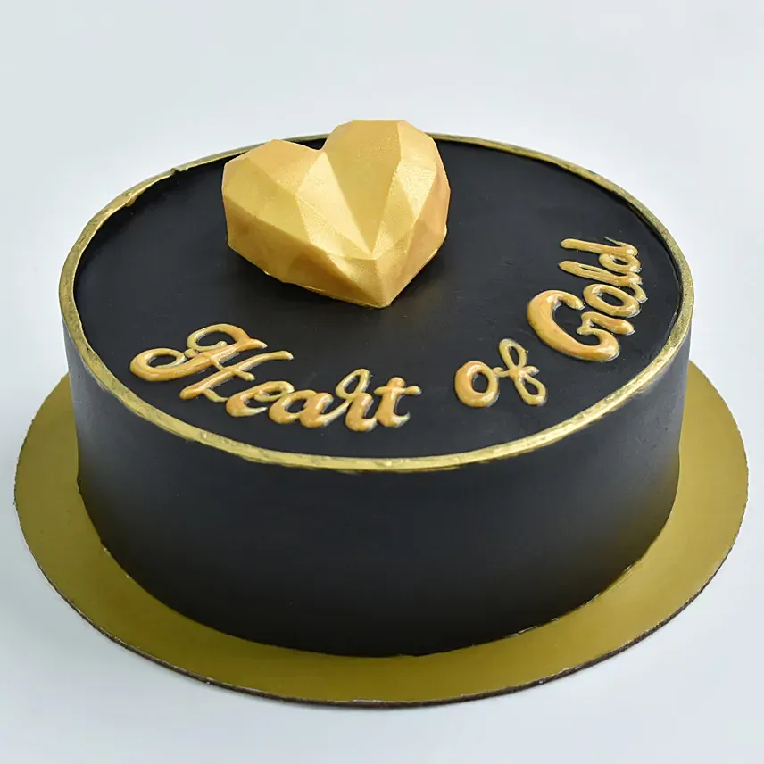 Heart of Gold Cake: 
