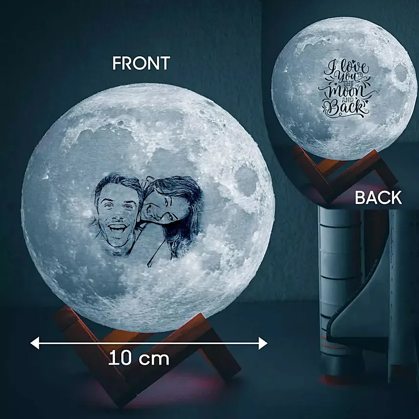 I Love You to the Moon n back Luminous Lamp: Home Decor Items