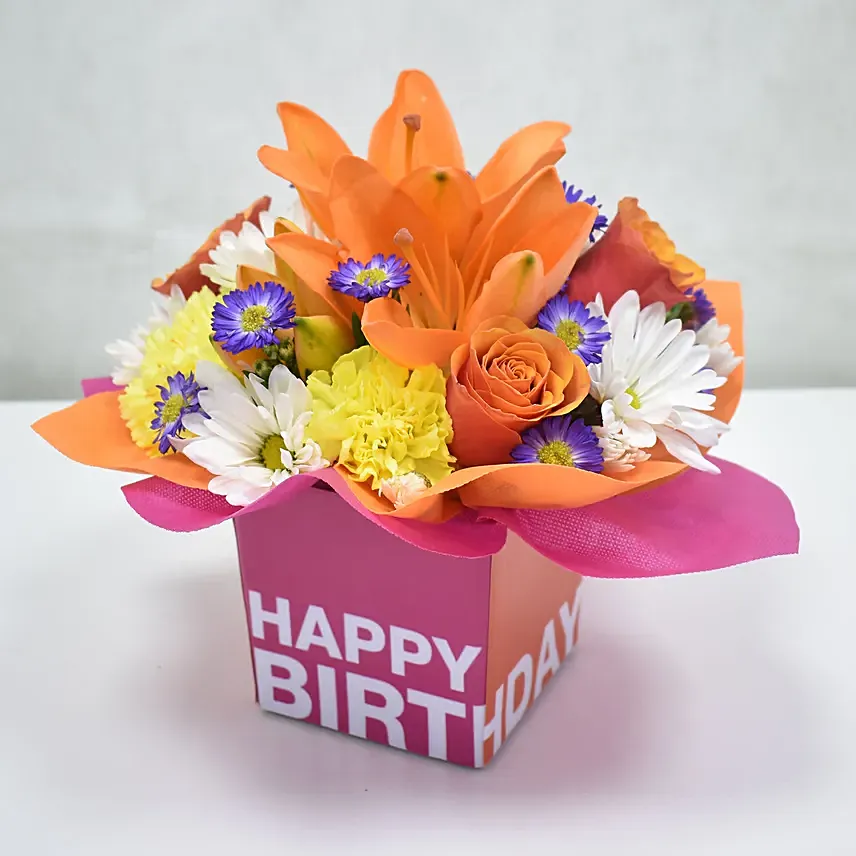 Its Your Birthday: Autumn Flowers