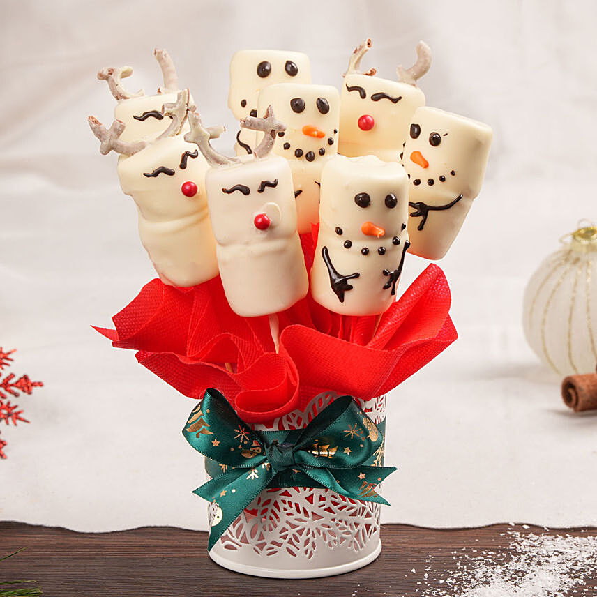 Jolly Snowman Chocolate Marshmallow: 