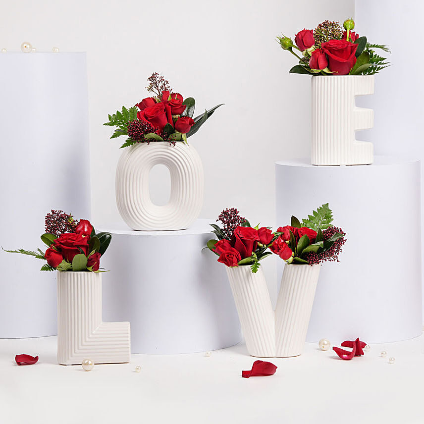 Just LOVE: Vase Arrangements
