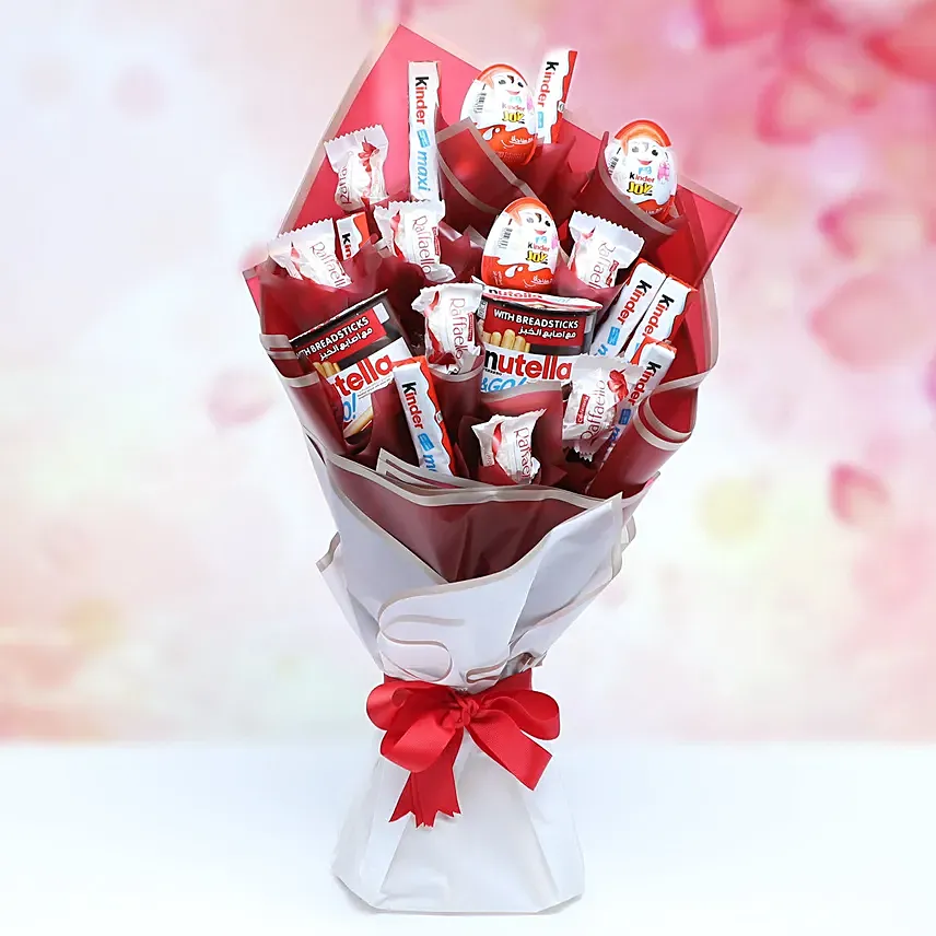 Kinder Joy Bouqet: Chocolate Bouquet 