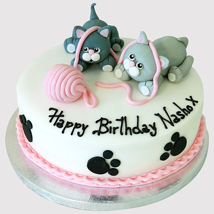 Kittens Playing Cake: Cat Cakes