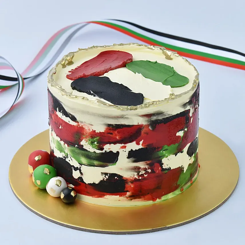Love UAE Scrumptious Cake: UAE National Day Gifts & Giveaways