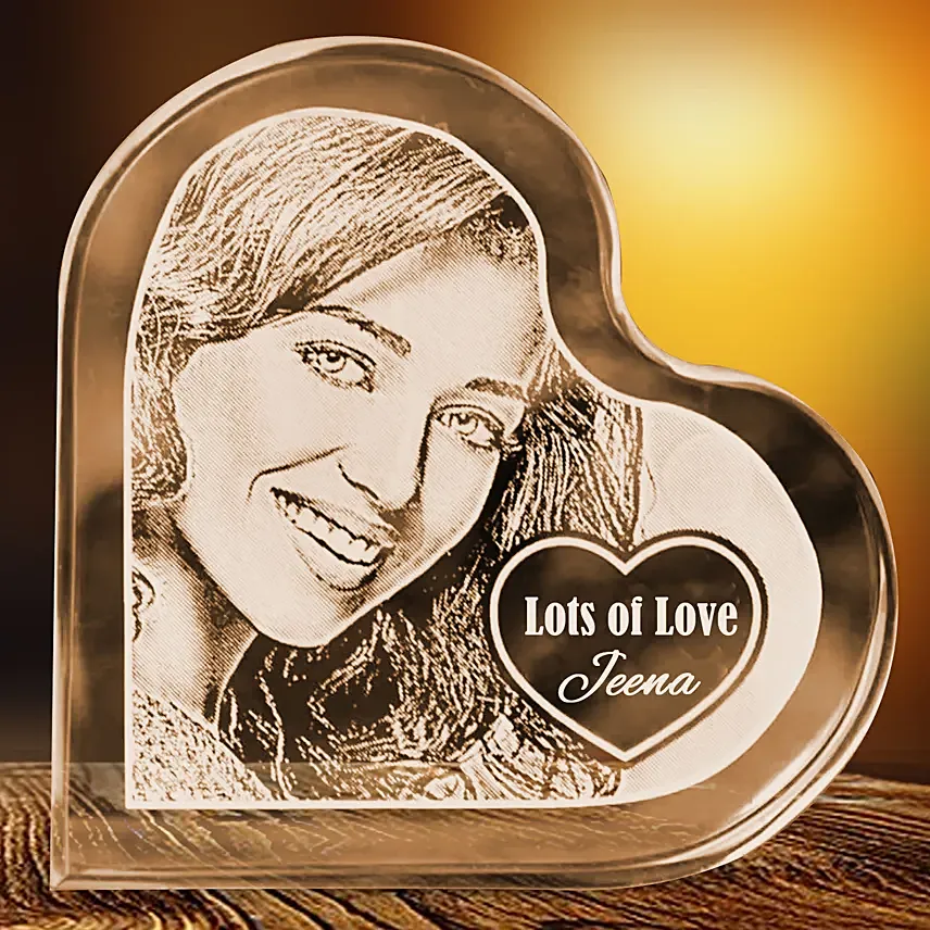 Love You Personalised Plaque: Propose Day Personalised Gifts