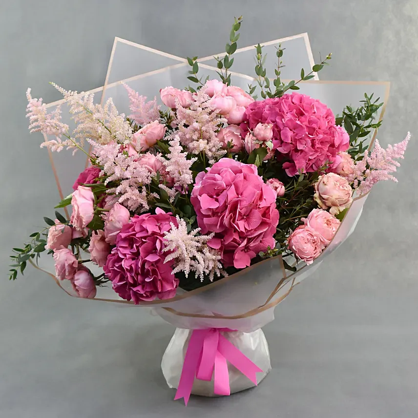 Ma Belle: Pink Flowers Delivery
