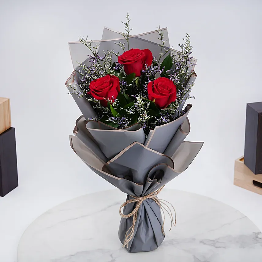 Magnificent Red Rose Bouquet: Love & Romance Flowers