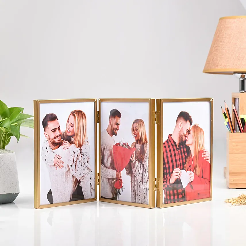 Metal Frame Photo Collage: Personalised Photo Frames