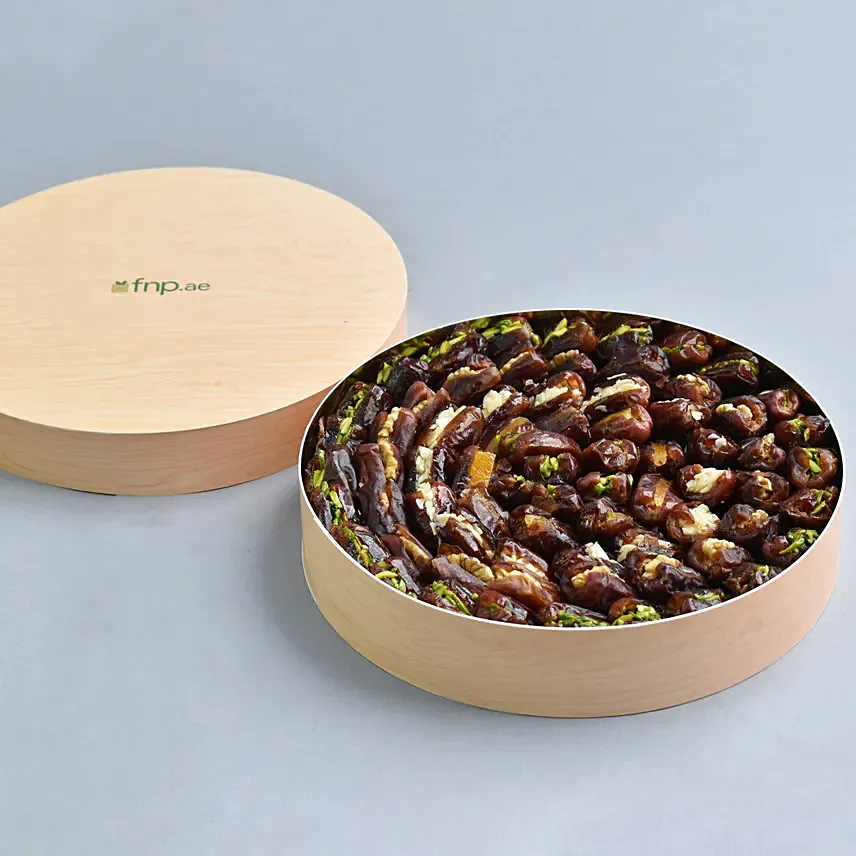 Mixed Stuffed Dates 1kg: Ramadan Dry Fruit Hampers