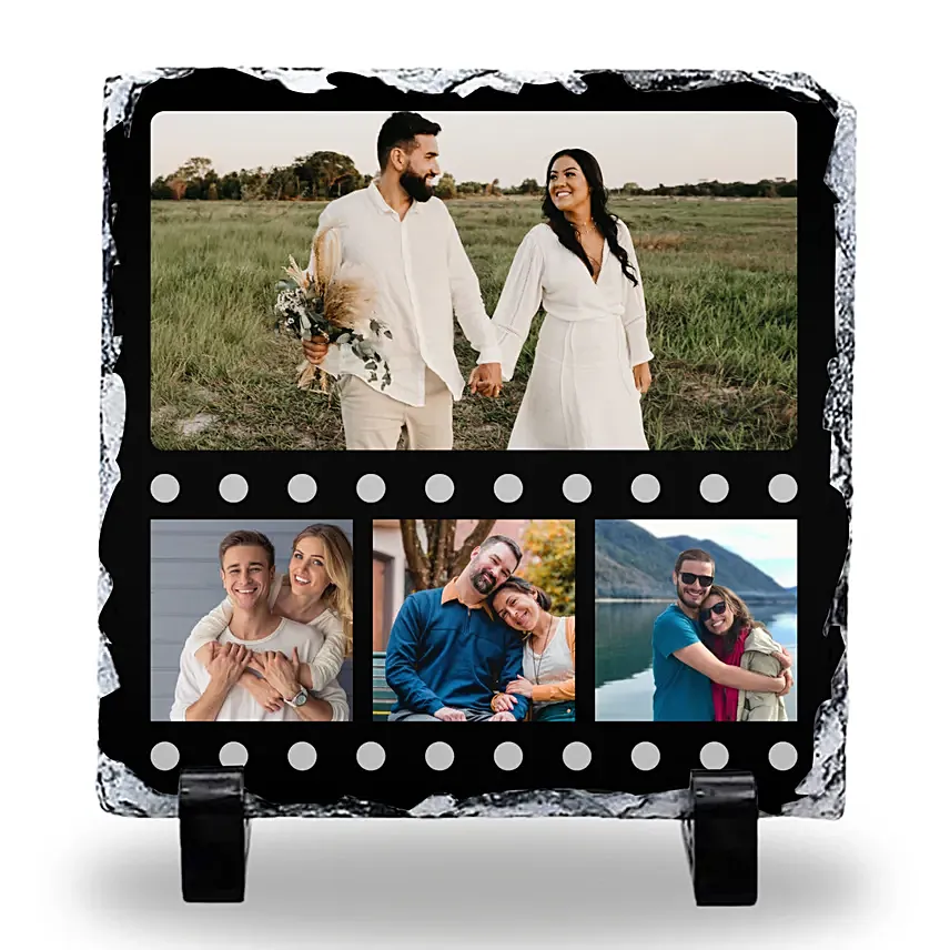 Moments Montage Personalised Frame: Wedding Anniversary Gifts