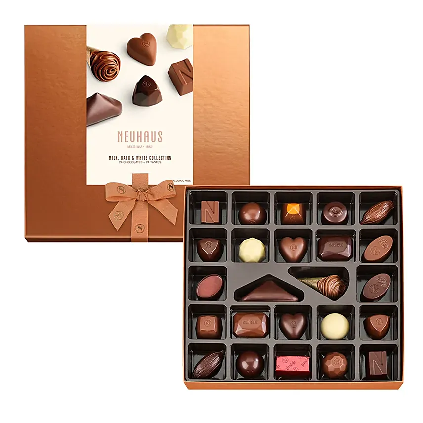 Neuhaus Collection Discovery
24 chocolates: Thanksgiving Gifts : 1 Hour & Same Day Delivery
