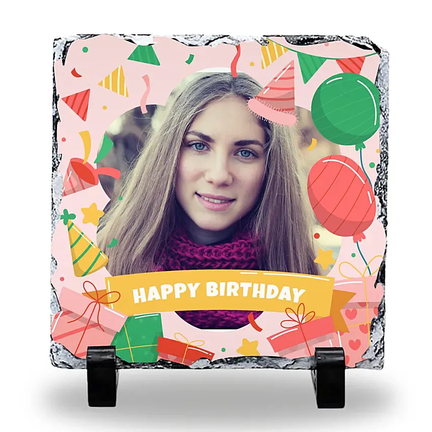 Personalised Birthday Bash Frame: Home Decor For Birthday