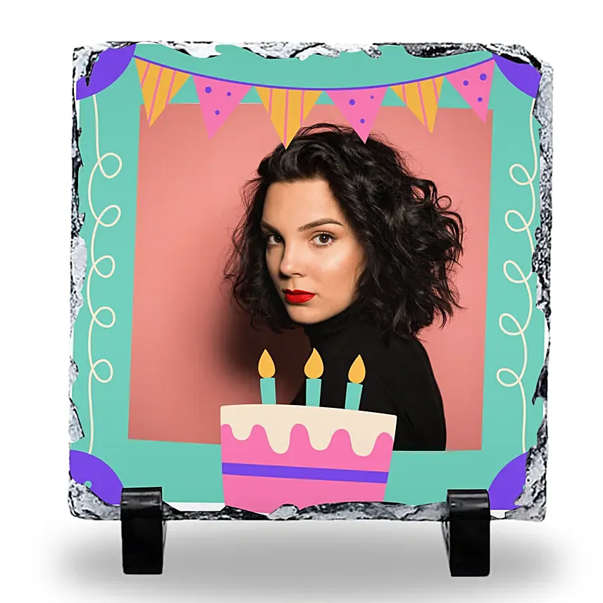 Personalised Birthday Wishes Frame: Home Decor For Birthday