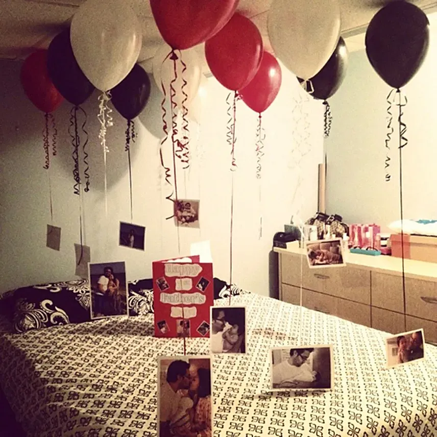 Personalised Helium Balloon Decor: Balloon Decoration
