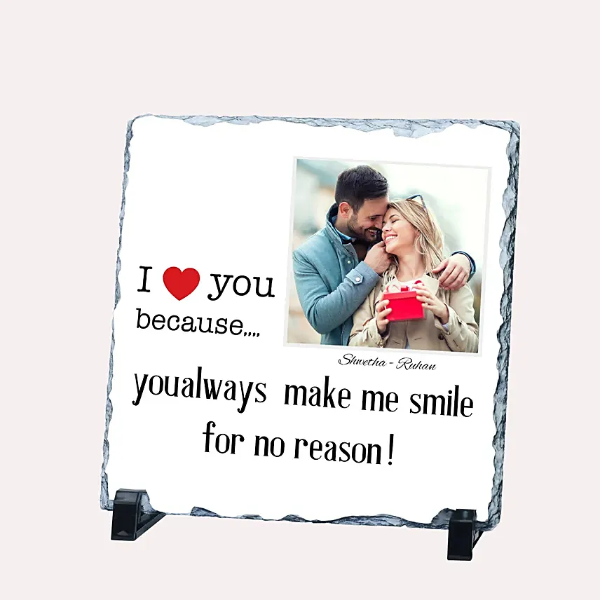 Personalised I Love You Photo Frame: Personalised Anniversary Gifts 
