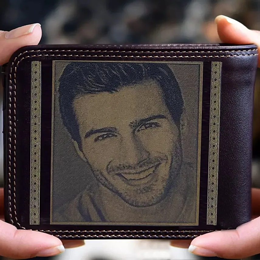 Personalised Mens Wallet With Photo: Birthday Gifts For Men