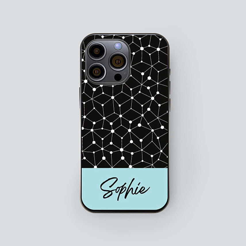 Personalised Name N Pattern Iphone Case: 