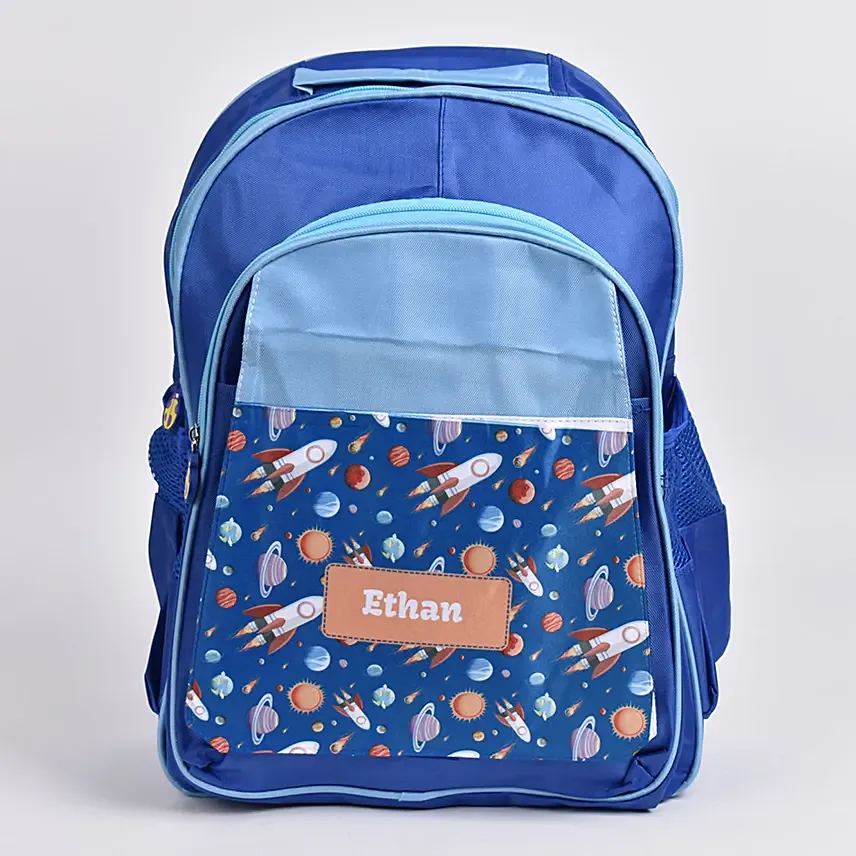 Personalised Name Printed On Bag For Boys: Back to School Gifts