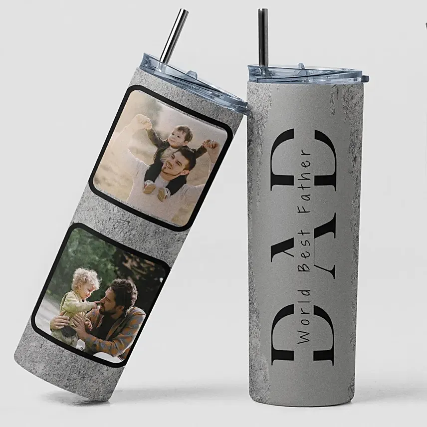 Personalised Tumbler for DAD: 