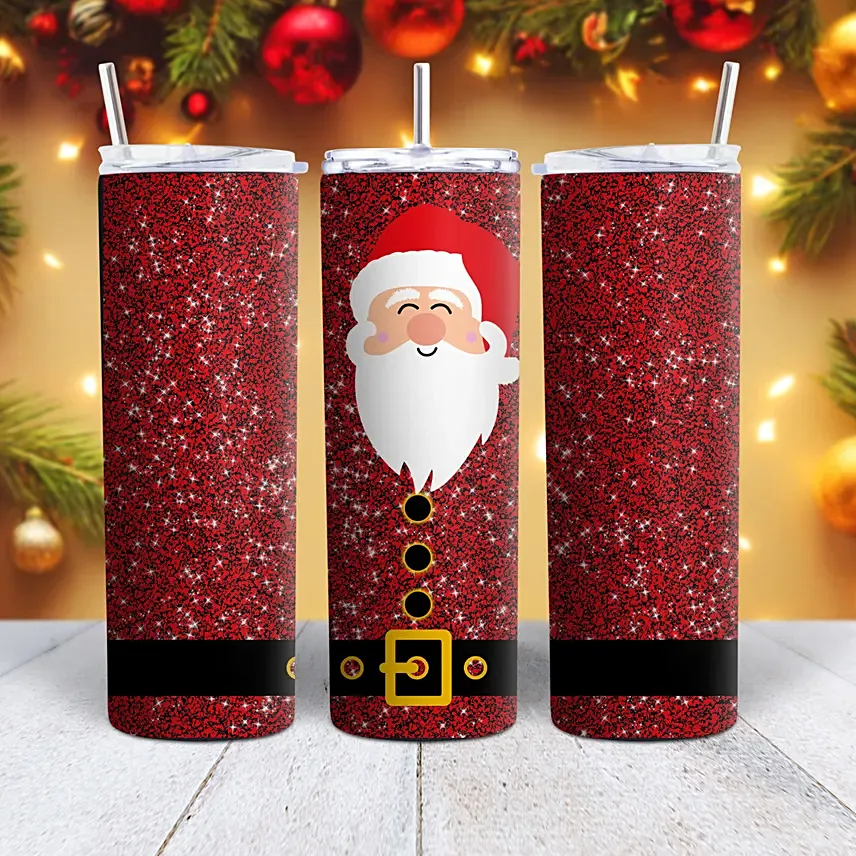 Santa Travel Sipper: Personalised Christmas Gifts