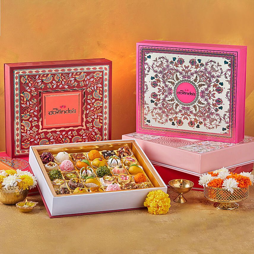 Premium Sweet Box 30 Pcs: Bhai Dooj Sweets
