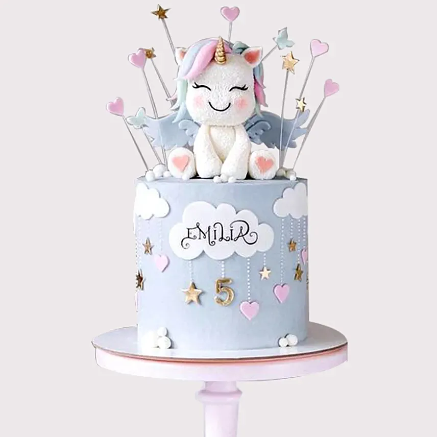 Pretty Unicorn Designer Cake: 