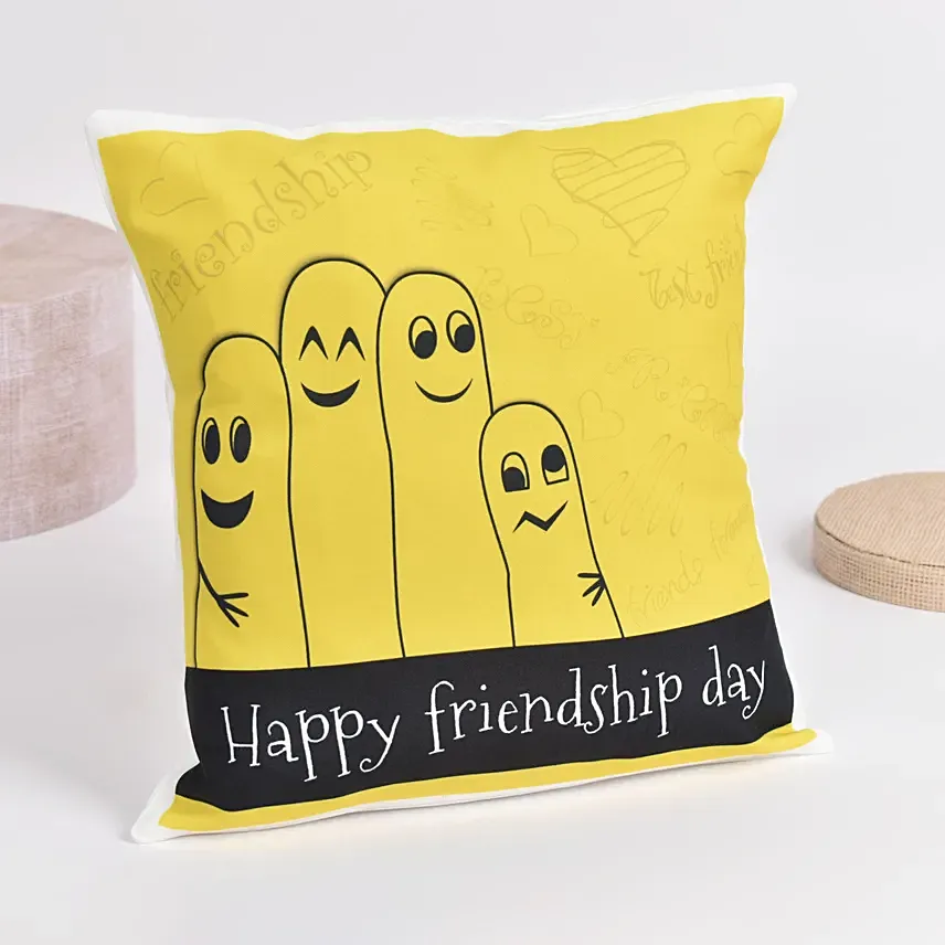 Printed Friends Cushion: Personalised Cushions