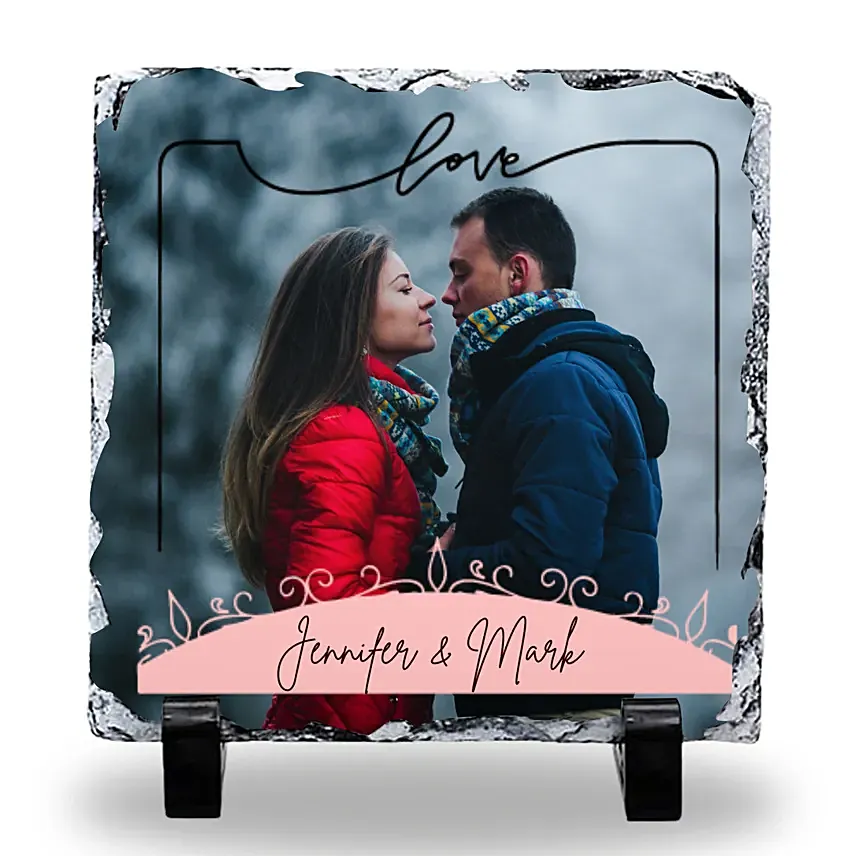 Romance Captured Personalised Frame: Personalised Photo Frames