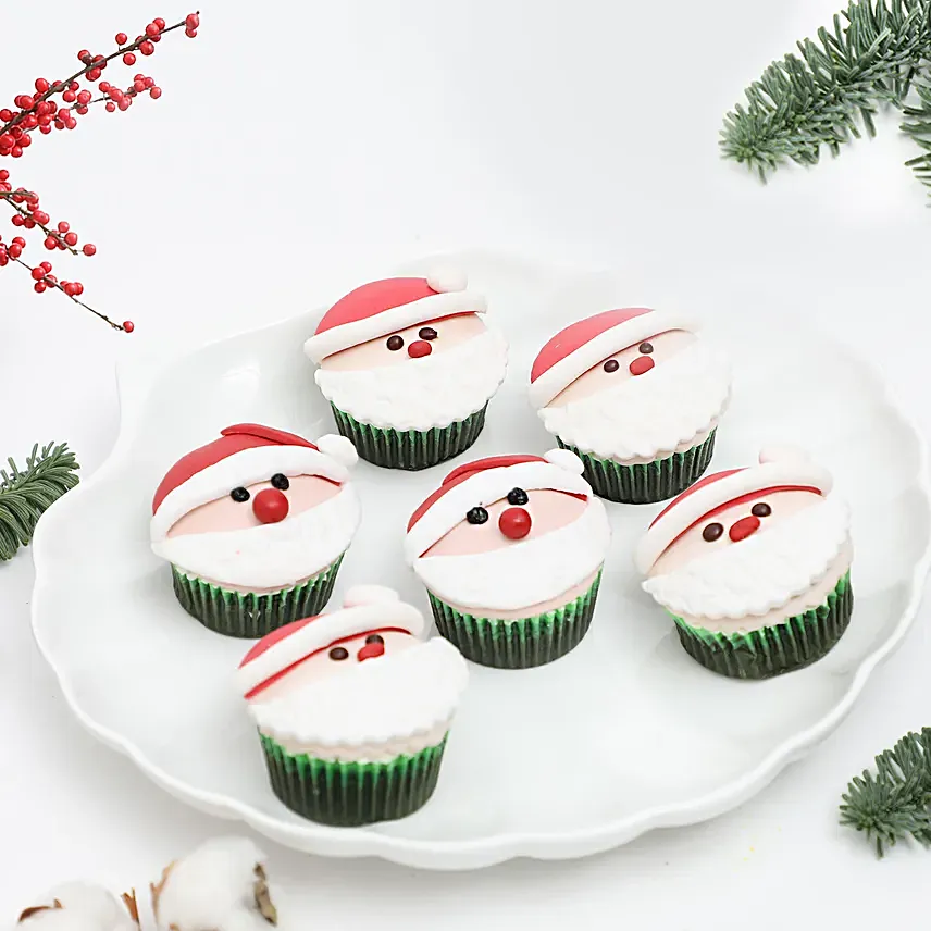 Santa Cupcakes: Christmas Presents for Parents