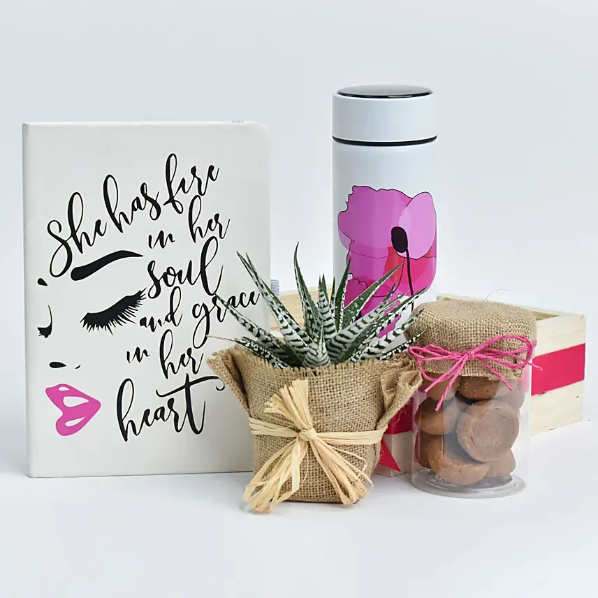 She is Fire and Grace Hamper: Gifts for Womens Day