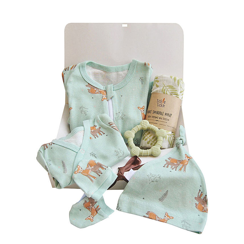 Tickle Tickle Dasher Organic Essential Baby Gift Hamper : Accessories For kids