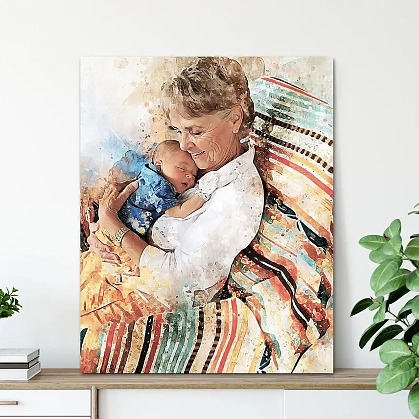 Special Grandparents Day Personalised Frame: Home Decor For Birthday