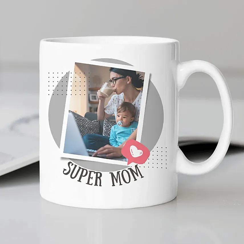 Super Mom Mug: Personalised Mothers Day Gifts