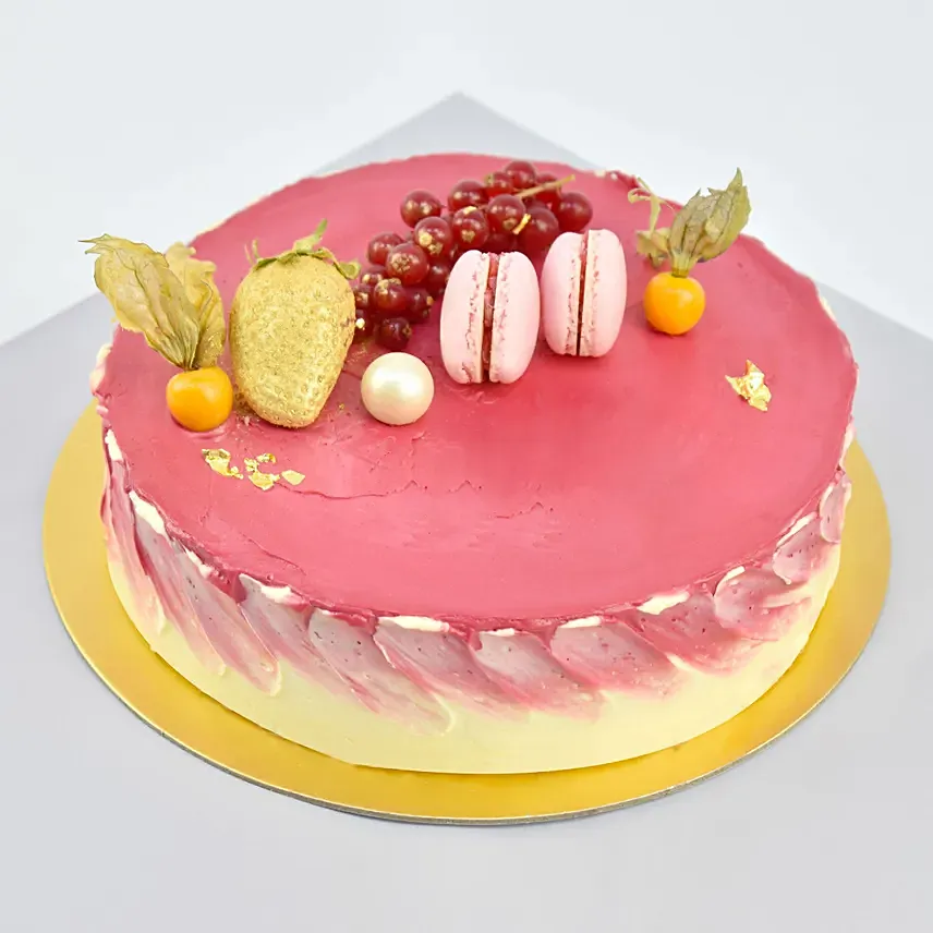 Sweet Waves Red Velvet Cake: New Born Baby Cake